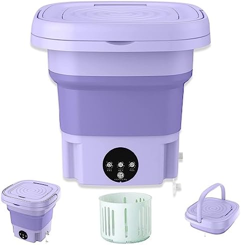 SPNOR Portable Washing Machine, High Capacity Mini Washer with