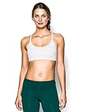 Under Armour Women's Seamless Essential Bra, White/White, Small