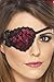Smiffys Pirate Eyepatch, Red