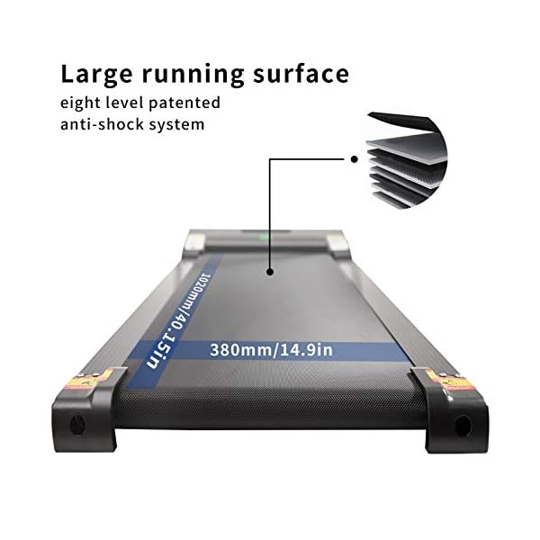 UMAY LONTEK Treadmill for Home Foldable with MP3 & Speaker, Running Machine for Home Use with 12 Programs, LCD Display…