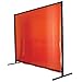 Revco 6X6VF1-ORA Saf-Vu Welding Screen With Frame