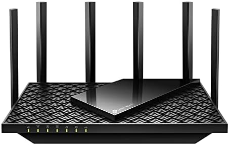 TP-Link AXE5400 Tri-Band WiFi 6E Router (Archer AXE75), 2025 PCMag Editors' Choice, Gigabit Internet for Gaming & Streaming, New 6GHz Band, 160MHz, OneMesh, Quad-Core CPU, VPN & WPA3 Security