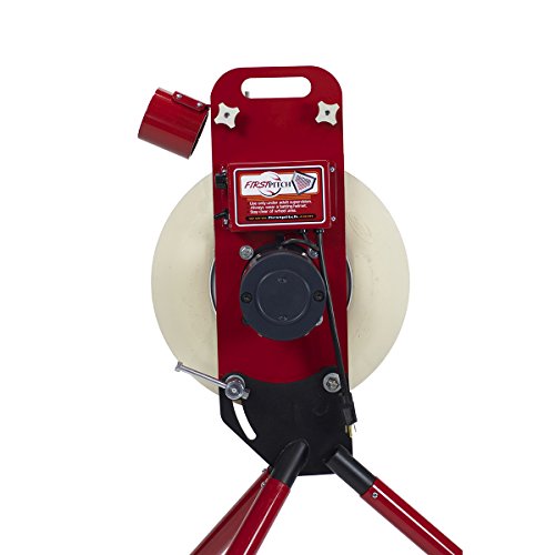 First Pitch Original Baseball Softball Pitching Machine 80mph w/ 32