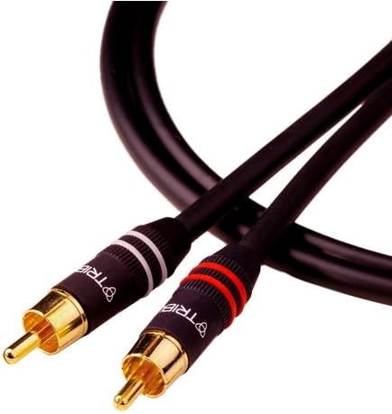 Tributaries 2A Series 2 Audio Cable with RCA Connectors (0.5 Meter)