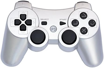 Fivestar PS3 Wireless Remote Controller GamePad for use with PlayStation 3 (Silver)
