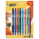 BIC Velocity Retractable Ballpoint Pen, Assorted Ink, 1.6mm, Bold, 8/pack (Original Version) (1)