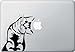 Cat - Whatcha Doin? - I Can Haz? - Macbook or Laptop Decal - Manufactured in the USA by Yadda-Yadda Design Co.