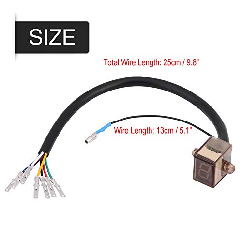 5 Qiilu+Indicator+Universal+Motorcycle+Motorcycles