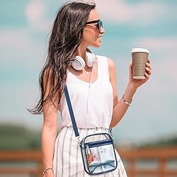 USPECLARE Clear Purse Stadium Transparent Messenger