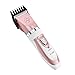 Pet Grooming Clippers, Kedda Rechargeable Cordless Dog Grooming Clippers Kit Low Noise Electric Hair Trimming Clippers Set For Small Medium Large Dogs Cats Other Animals (pink)