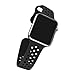 Kobwa 38MM/42MM Watch Band for Apple Watch, Soft Silicone Sport Strap with Ventilation Holes Smart Watch Bracelet Replacement Bands For Iwatch Series 1 Series 2