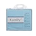 Kuality Black White Striped Soft Microfiber Easy Care Bedding Duvet Cover Wrinkle, Stain & Fade Resistant, Full/Queen Size, Stripe Pattern