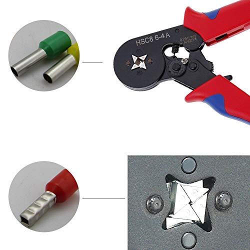 Ferrules Crimper Pliers Set, Wire Ferrule Crimping Tool Kit with