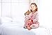Girls Matching Doll&toddler 4 Piece long cotton Christmas Pajamas Kids Pjs