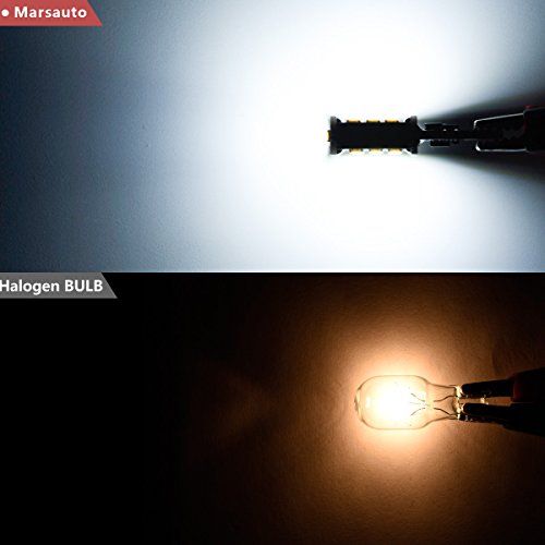 image for 921 912 LED Backup Light Bulbs Marsauto 2835 15-SMD Chips Error Free T