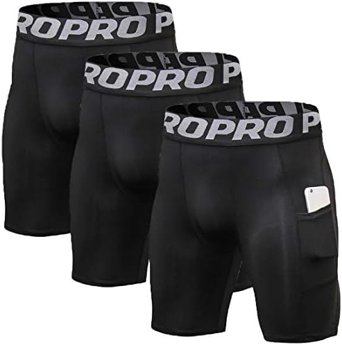 Ubuy Mens Cycling Shorts With Phone Pocket Sanke Mens Compression