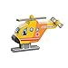Melissa & Doug Created by Me! Rescue Vehicles Wooden Craft Kit - Decorate-Your-Own Police Car, Fire Truck, Helicopter