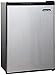 Magic Chef MCBR240S1 Refrigerator, 2.4 cu.ft, Stainless Look, Stainless Steel