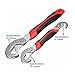 Vrcoco Adjustable Wrench Multi-function Universal Snap'N Grip 0.4-1.5 inches Quick Spanner Set, 2Pcs