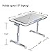 Neetto Adjustable Laptop Table, Portable Standing Bed Desk, Foldable Sofa Breakfast Tray, Notebook Computer Stand Reading Holder for Couch Floor – Minitable Honeydewthumb 3