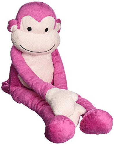 Lambs & Ivy Lollipop Jungle Plush, Pink Monkey