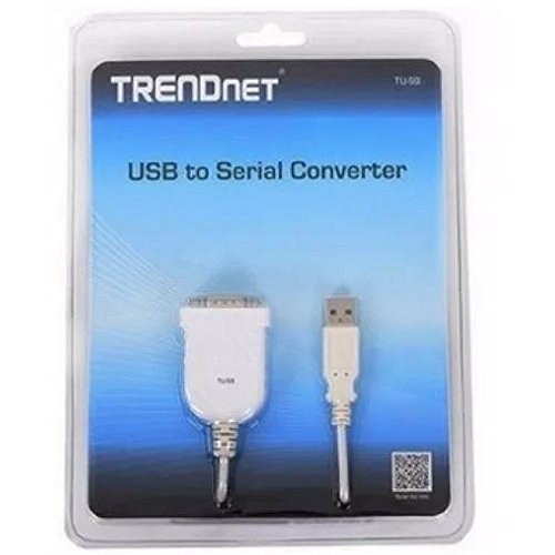 Cabo Trendnet TU-S9 Conversor USB Serial Adaptador RS232 Db9 v 2.0R