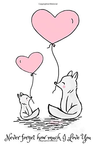 Never Forget How Much I Love You Valentine Gift For 9 Year Old Daughter From Mother Lined Notebook Journal James Jeremy 9781791903848 Amazon Com Books