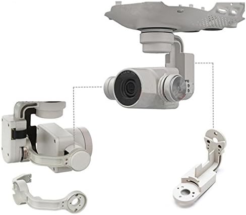 BliliDIY Gimbal Camera Upper/Bottom Bracket Yaw Motor/Roll Motor For Dji Phantom 4 Pro - Upper Bracket