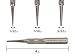 TEKTON Nail Sets, 3-Piece (1/32, 1/16, 3/32 in.) | 65787 | Made in USA