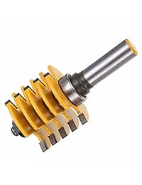 Yakamoz   Punta de enrutador profesional ajustable de 1 2 vástago con diámetro de 1.0 in