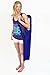 BEACHBUB Beach Umbrella Carrier - Foldable, Waterproof Bag for Umbrellas, Wide Padded Shoulder Strap & Molded Carry Handle, Deep Ocean Blue