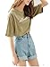 Season Show Girls Denim Shorts Retro High Waisted Jeans Shorts Pant M Blue