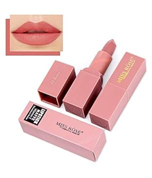 MISS ROSE CREME MATTE NUTRITIOUS LONG LASTING AND WATERPROOF LIPSTICK - SQUARE 43