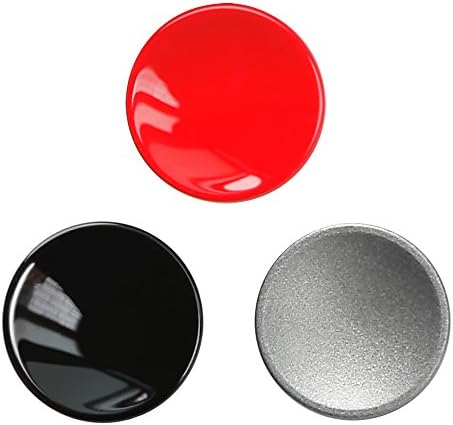 Shutter Release Button, 3 Pcs, for Fujifilm X100F X-T20 X-T2 X-E2S X10 X20 X30 X100T X100 X100S X-E1 X-E2 XPRO-1 SXT-2 X-T10 X-PRO2, Leica M3 M6 M7 M8 M9, Canon, (Brass Concave 11mm, convex 10mm)