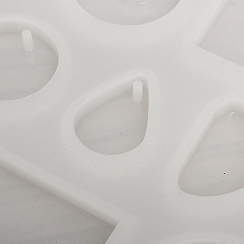 12 Designs Cabochon Silicon Mold Mould For Resin Jewelry Making DIY Craft - Thumbnail 3