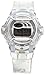 Casio Women's BG169-7V Baby-G Clear Jelly Shock Resistant Sports Watch