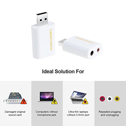 3 Adapter+CableCreation+External+Headset+Microphone