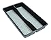 Rubbermaid No-Slip Gadget Tray, Black with-Gray Base 1994533