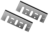 POWERTEC 128341 3-1/4-Inch HSS Planer Blades for Makita D17217 N1900B, Set of 2