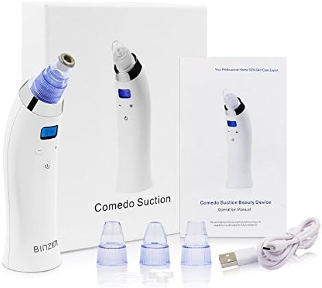 Blackhead Remover, Electronic Facial Pore Cleaner Acne Remover Utilizes Pore Vacuum Extraction