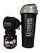 Ultimate Nutrition Prostar Whey Chocolate Sample, TYPHOON Shaker Cup and Funnel with Pill Case