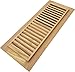 Homewell Red Oak Wood Floor Register Vent, Drop in Vent, 4x12 Inch, Unfinished