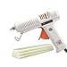 UOHGDPY Hot glue gun， professional adjustable temperature hot glue gun 150 w 12 glue stick - interchangeable nozzles suitable for home repair computer electronic maintenance and crafts DIY project