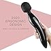 Wand Massager Cordless Handheld SENSIVO Electric Portable Device for Percussion Personal Full Body Vibranting Massager Magic Stress Relief for Neck Knee Foot Lower Back Scalp Shoulder Legs Massager