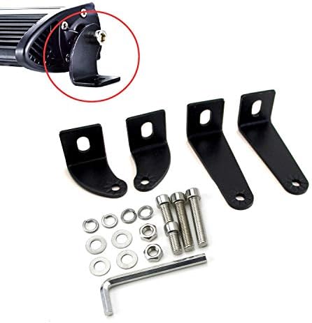 iJDMTOY 2-Pack Universal Side Mounting Brackets