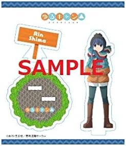 Yuru Camp Rin Shima Exclusive Character Acrylic Stand Collection Anime Art
