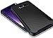 Carbon Fiber Pattern Slim Case Compatible with Samsung Galaxy S8 Plus, Shockproof 10ft. Drop Tested, Wireless Charging Compatible - Black