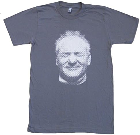 CIRCA wear Men's Bill Murray Half Tone T Shirt Medium Gray