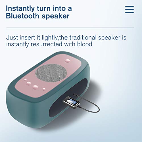 SYOSIN Bluetooth Transmitter for tv,Bluetooth tv Adapter Receiver with