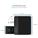 PISEN USB Wall Charger 20W 4 Port Travel Adapter with Interchangeable Compatible for iPhone iPad Android Samsung Phones, Tablets and Kindle (Black)